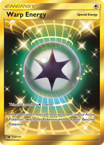 Warp Energy (123/111) [Sun & Moon: Crimson Invasion] - Destination Retro
