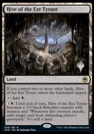 Hive of the Eye Tyrant (Promo Pack) [Dungeons & Dragons: Adventures in the Forgotten Realms Promos] - Destination Retro