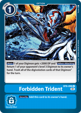 Forbidden Trident [BT6-096] [Double Diamond] - Destination Retro