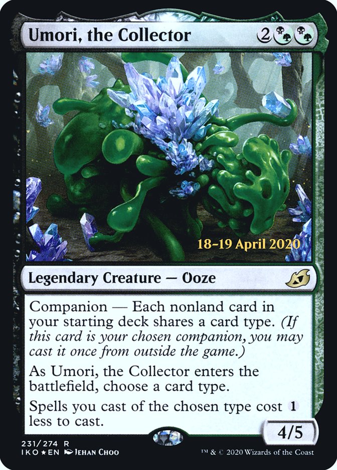 Umori, the Collector  [Ikoria: Lair of Behemoths Prerelease Promos] - Destination Retro