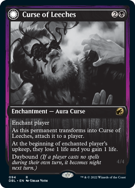 Curse of Leeches // Leeching Lurker [Innistrad: Double Feature] - Destination Retro