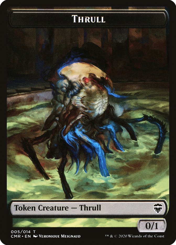 Salamander Warrior // Thrull Token [Commander Legends Tokens] - Destination Retro