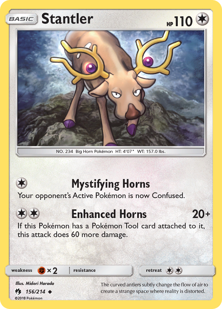Stantler (156/214) [Sun & Moon: Lost Thunder] - Destination Retro