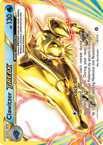 Clawitzer BREAK (35/114) [XY: Steam Siege] - Destination Retro
