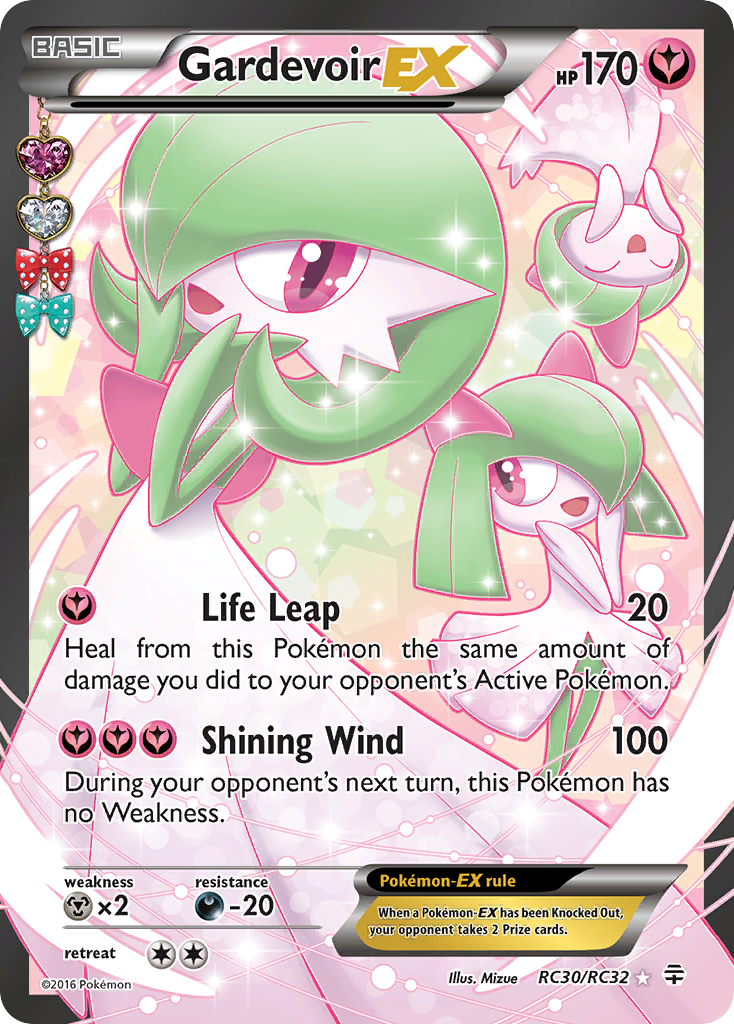 Gardevoir EX (RC30/RC32) [XY: Generations] - Destination Retro