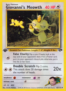 Giovanni's Meowth (43/132) [Gym Challenge 1st Edition] - Destination Retro