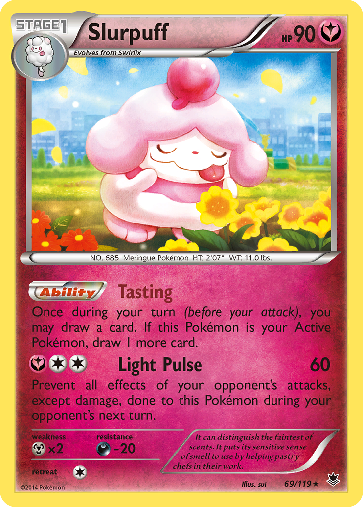 Slurpuff (69/119) [XY: Phantom Forces] - Destination Retro
