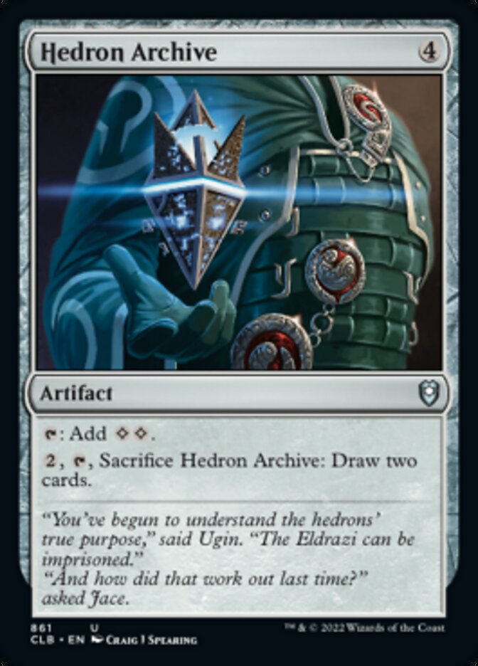 Hedron Archive [Commander Legends: Battle for Baldur's Gate] - Destination Retro