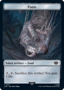 Food (11) // Human Soldier (02) Double-Sided Token [The Lord of the Rings: Tales of Middle-Earth Tokens] - Destination Retro