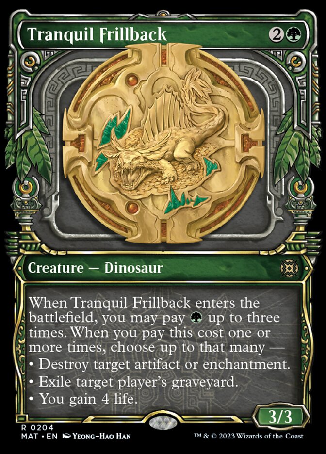 Tranquil Frillback (Showcase Halo Foil) [March of the Machine: The Aftermath] - Destination Retro
