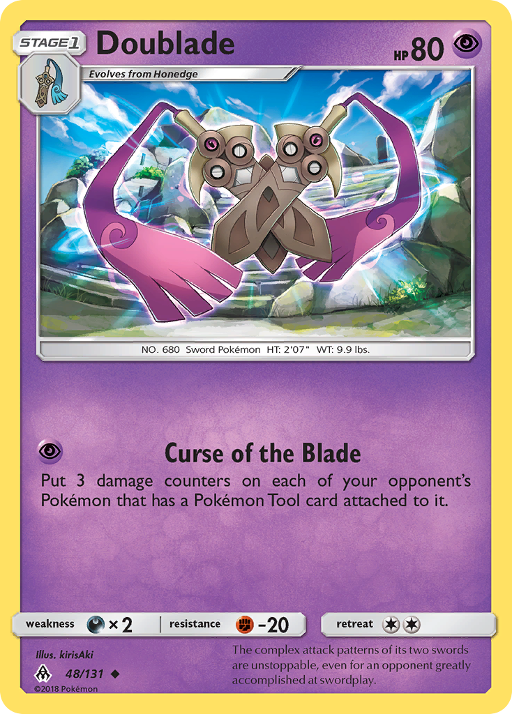 Doublade (48/131) [Sun & Moon: Forbidden Light] - Destination Retro