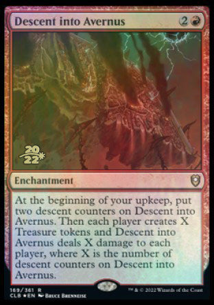 Descent into Avernus [Commander Legends: Battle for Baldur's Gate Prerelease Promos] - Destination Retro