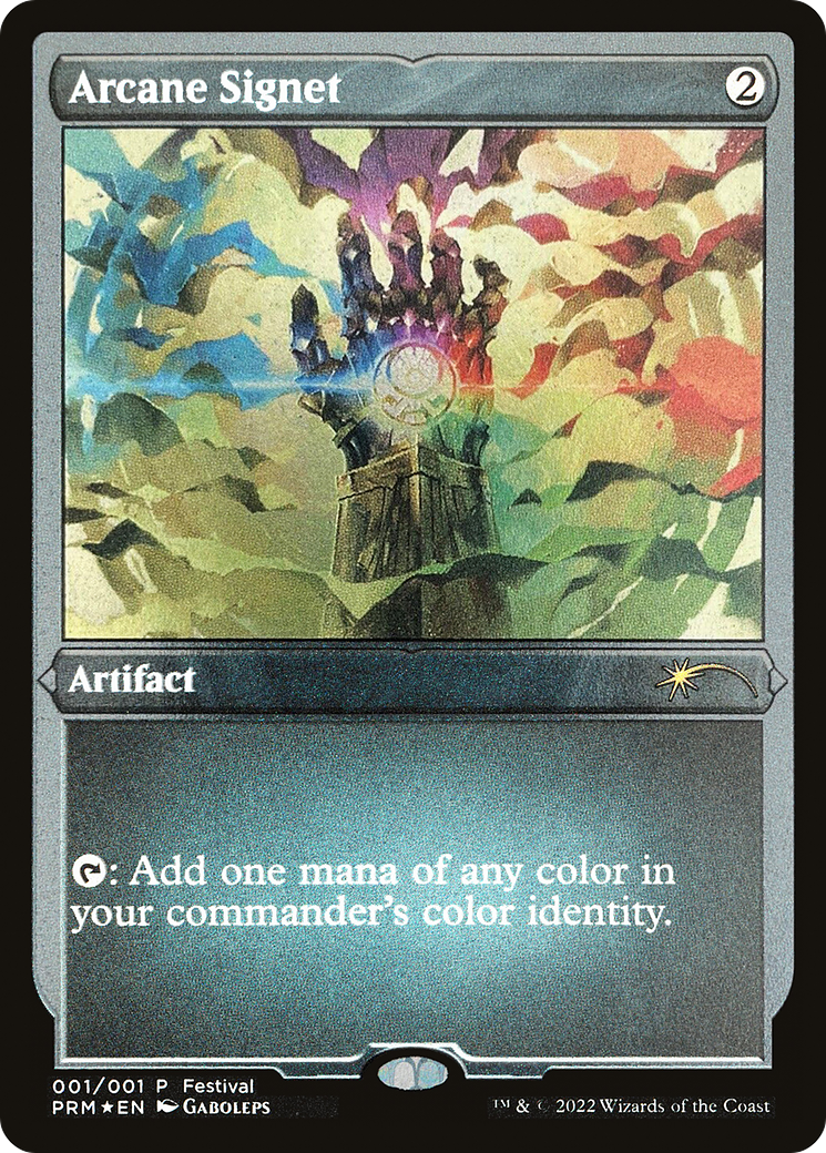 Arcane Signet (Foil Etched) [30th Anniversary Promos] - Destination Retro