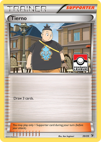 Tierno (39/39) [XY: Kalos Starter Set] - Destination Retro