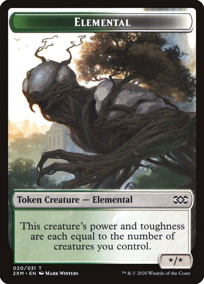 Elemental Token [Double Masters] - Destination Retro