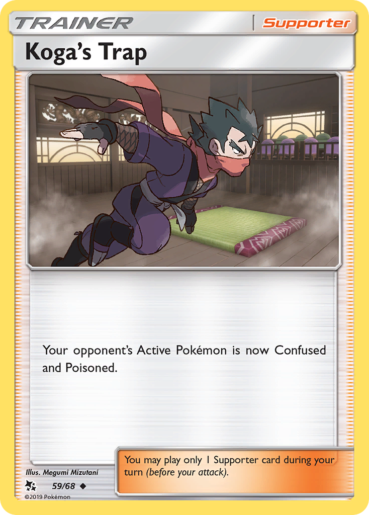 Koga's Trap (59/68) [Sun & Moon: Hidden Fates] - Destination Retro