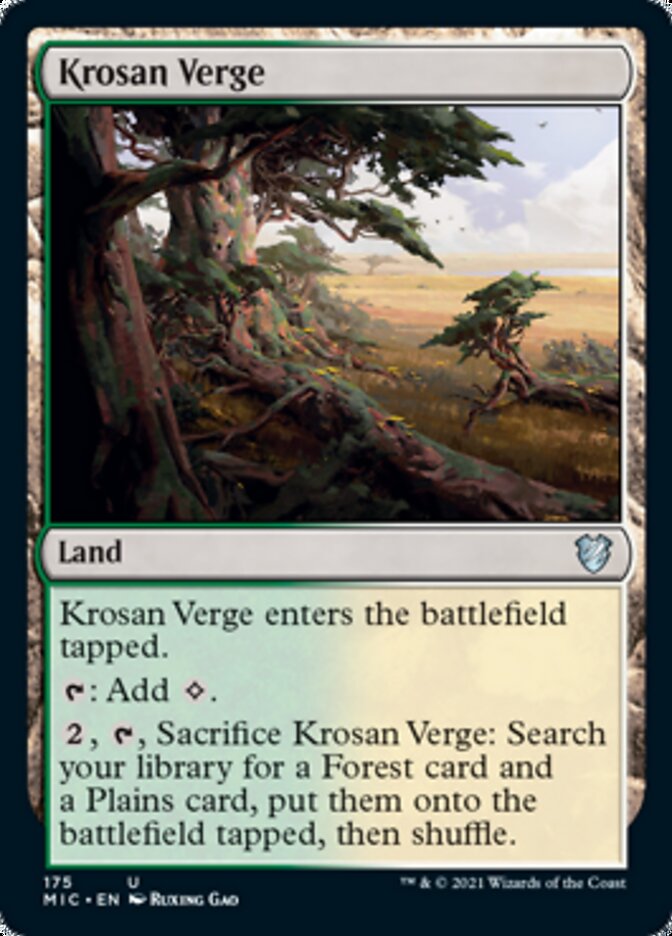 Krosan Verge [Innistrad: Midnight Hunt Commander] - Destination Retro
