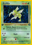 Scyther (10/64) [Jungle 1st Edition] - Destination Retro