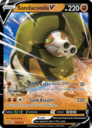 Sandaconda V (108/192) [Sword & Shield: Rebel Clash] - Destination Retro