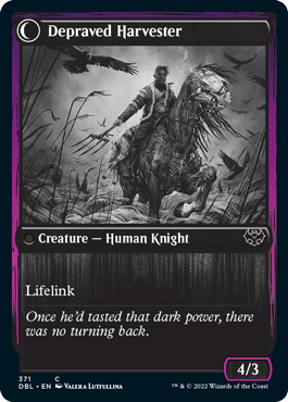 Desperate Farmer // Depraved Harvester [Innistrad: Double Feature] - Destination Retro