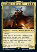 Abaddon the Despoiler (Display Commander) (Etched Foil) [Universes Beyond: Warhammer 40,000] - Destination Retro