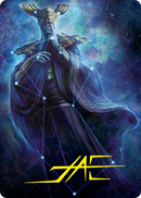 Atris, Oracle of Half-Truths Art Card (Gold-Stamped Signature) [March of the Machine Art Series] - Destination Retro