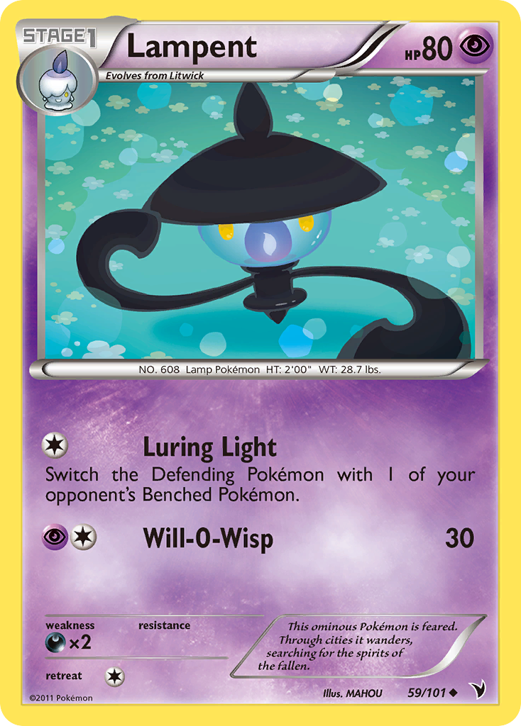 Lampent (59/101) [Black & White: Noble Victories] - Destination Retro