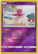 Oricorio (55/145) (League Promo 2nd Place) [Sun & Moon: Guardians Rising] - Destination Retro
