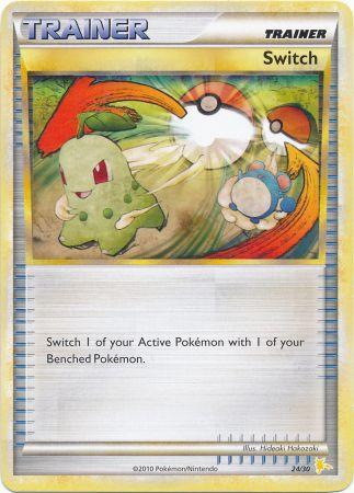Switch (24/30) [HeartGold & SoulSilver: Trainer Kit - Gyarados & Raichu] - Destination Retro