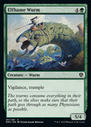 Elfhame Wurm [Dominaria United] - Destination Retro
