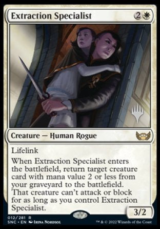 Extraction Specialist (Promo Pack) [Streets of New Capenna Promos] - Destination Retro