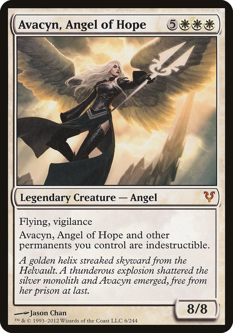 Avacyn, Angel of Hope (Oversized) [Open the Helvault] - Destination Retro