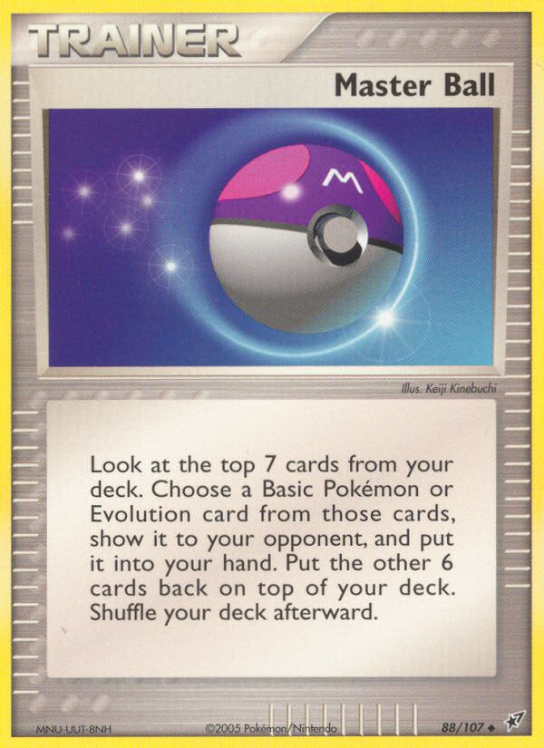Master Ball (88/107) [EX: Deoxys] - Destination Retro
