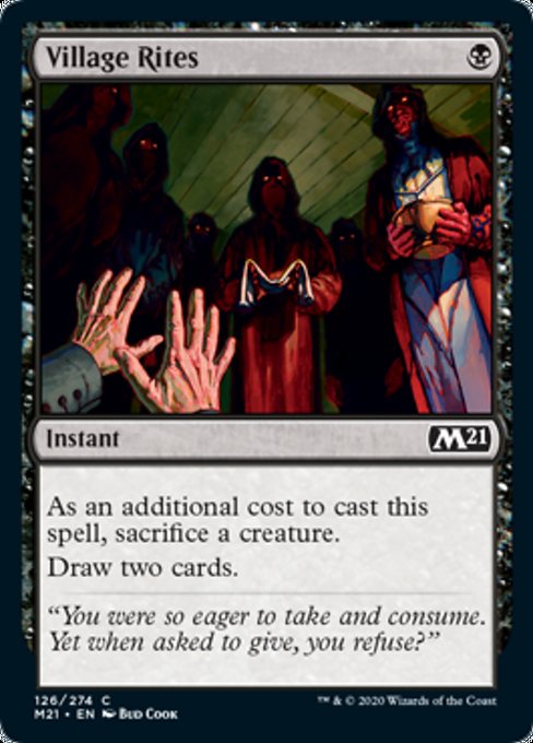 Village Rites [Core Set 2021] - Destination Retro