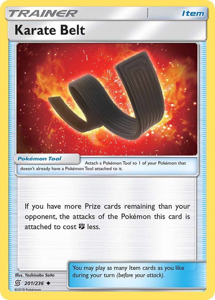 Karate Belt (201/236) [Sun & Moon: Unified Minds] - Destination Retro