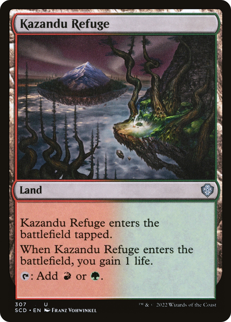 Kazandu Refuge [Starter Commander Decks] - Destination Retro