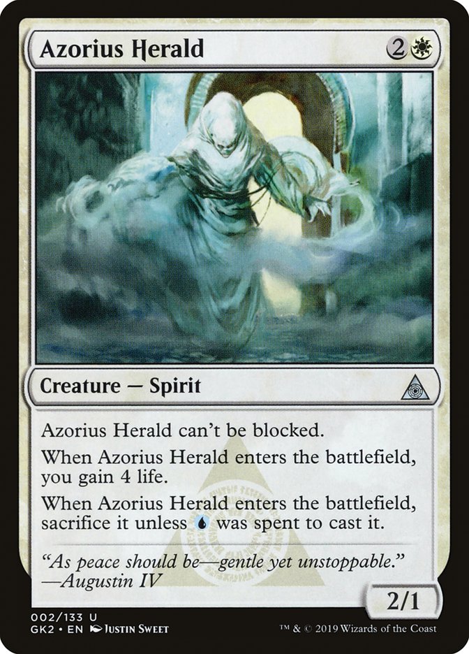 Azorius Herald [Ravnica Allegiance Guild Kit] - Destination Retro