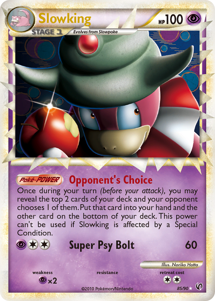 Slowking (85/90) [HeartGold & SoulSilver: Undaunted] - Destination Retro