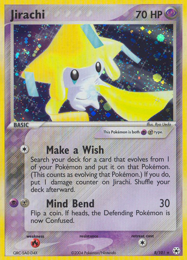 Jirachi (8/101) [EX: Hidden Legends] - Destination Retro