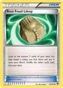 Root Fossil Lileep (87/101) [Black & White: Plasma Blast] - Destination Retro