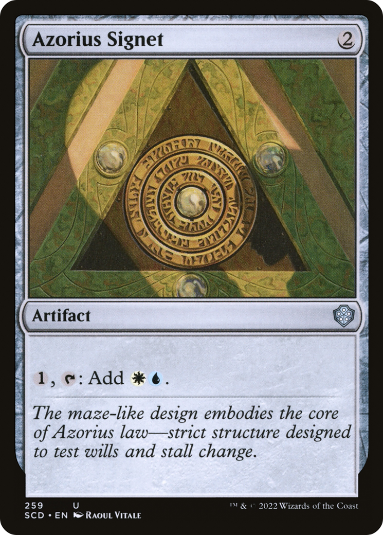 Azorius Signet [Starter Commander Decks] - Destination Retro