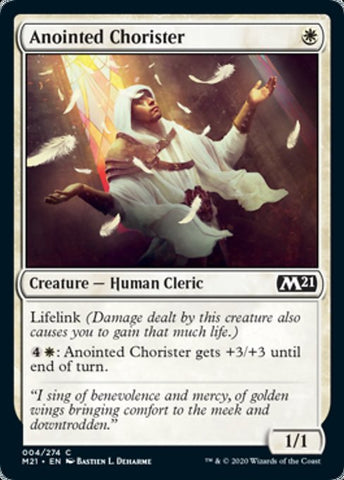 Anointed Chorister [Core Set 2021] - Destination Retro
