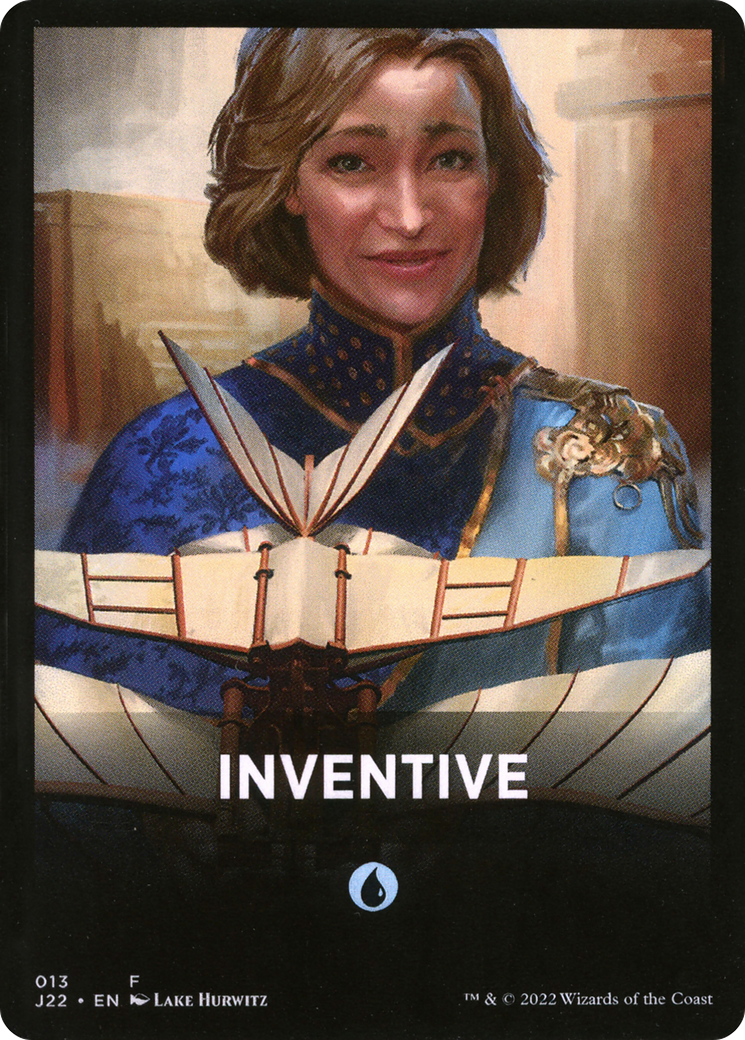 Inventive Theme Card [Jumpstart 2022 Front Cards] - Destination Retro