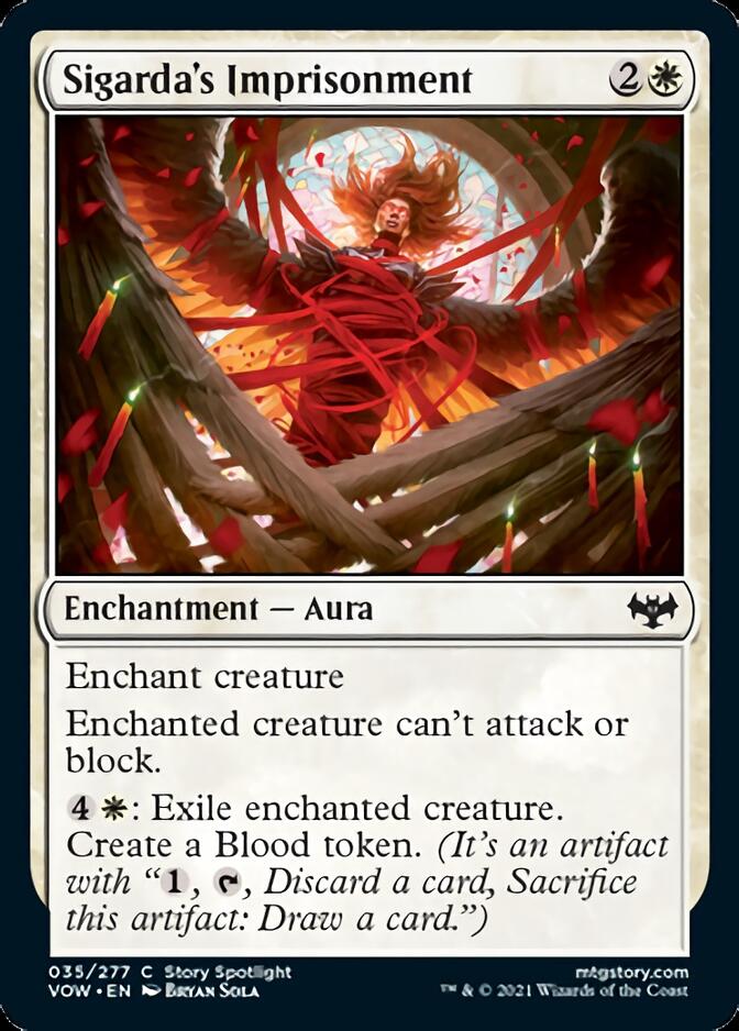 Sigarda's Imprisonment [Innistrad: Crimson Vow] - Destination Retro