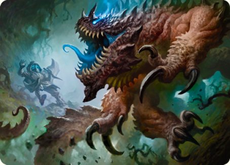 Basilisk Art Card [Dungeons & Dragons: Adventures in the Forgotten Realms Art Series] - Destination Retro