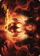 Witch's Mark Art Card (Gold-Stamped Signature) [Wilds of Eldraine Art Series] - Destination Retro