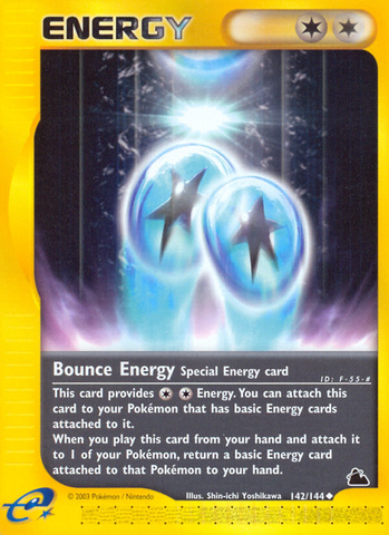 Bounce Energy (142/144) [Skyridge] - Destination Retro