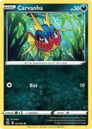 Carvanha (162/264) [Sword & Shield: Fusion Strike] - Destination Retro