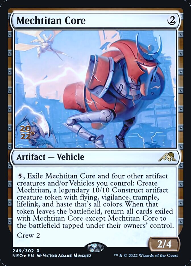 Mechtitan Core [Kamigawa: Neon Dynasty Prerelease Promos] - Destination Retro