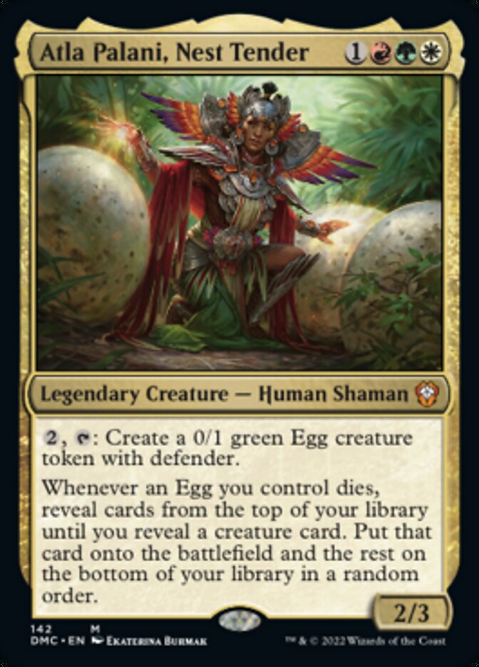 Atla Palani, Nest Tender [Dominaria United Commander] - Destination Retro
